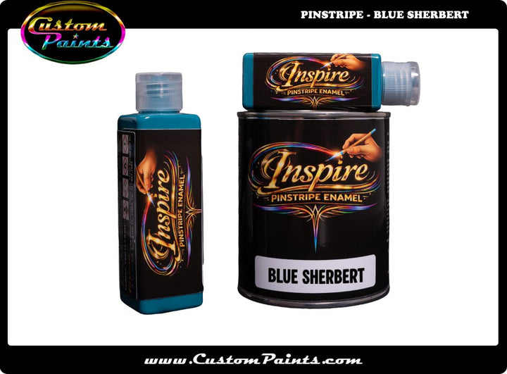 Pinstripe - Blue Sherbert