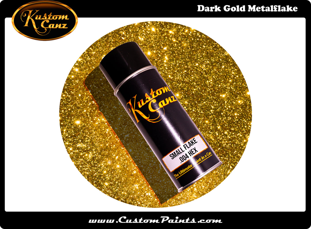 Metal Flake - Dark Gold