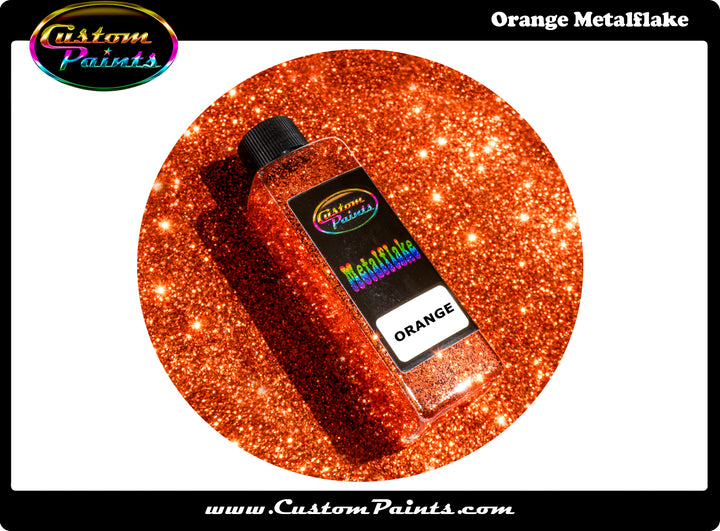 Metal Flake - Orange