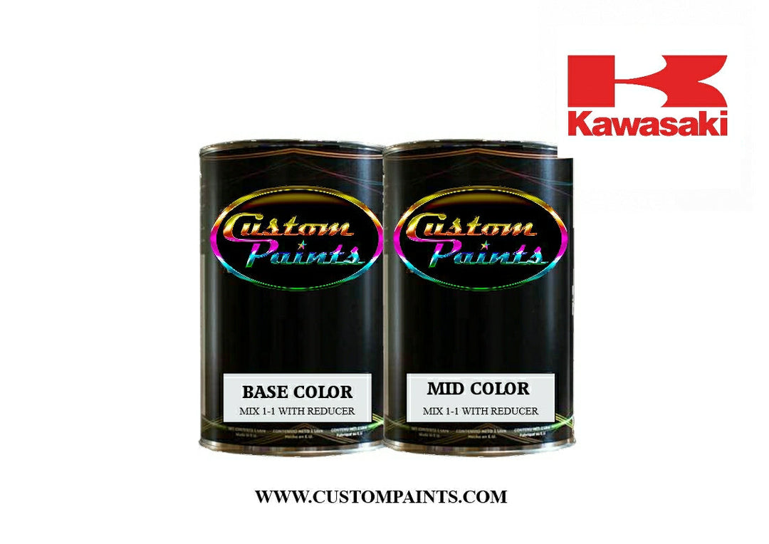 Kawasaki: White Pearl – Custom Paints Inc