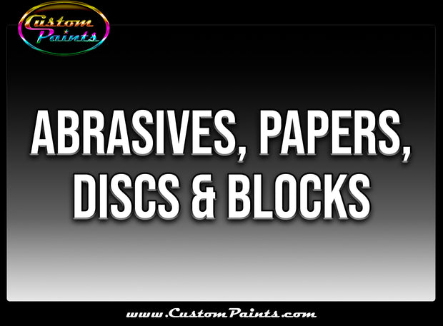 Abrasives, Papers, Disks & Blocks:
