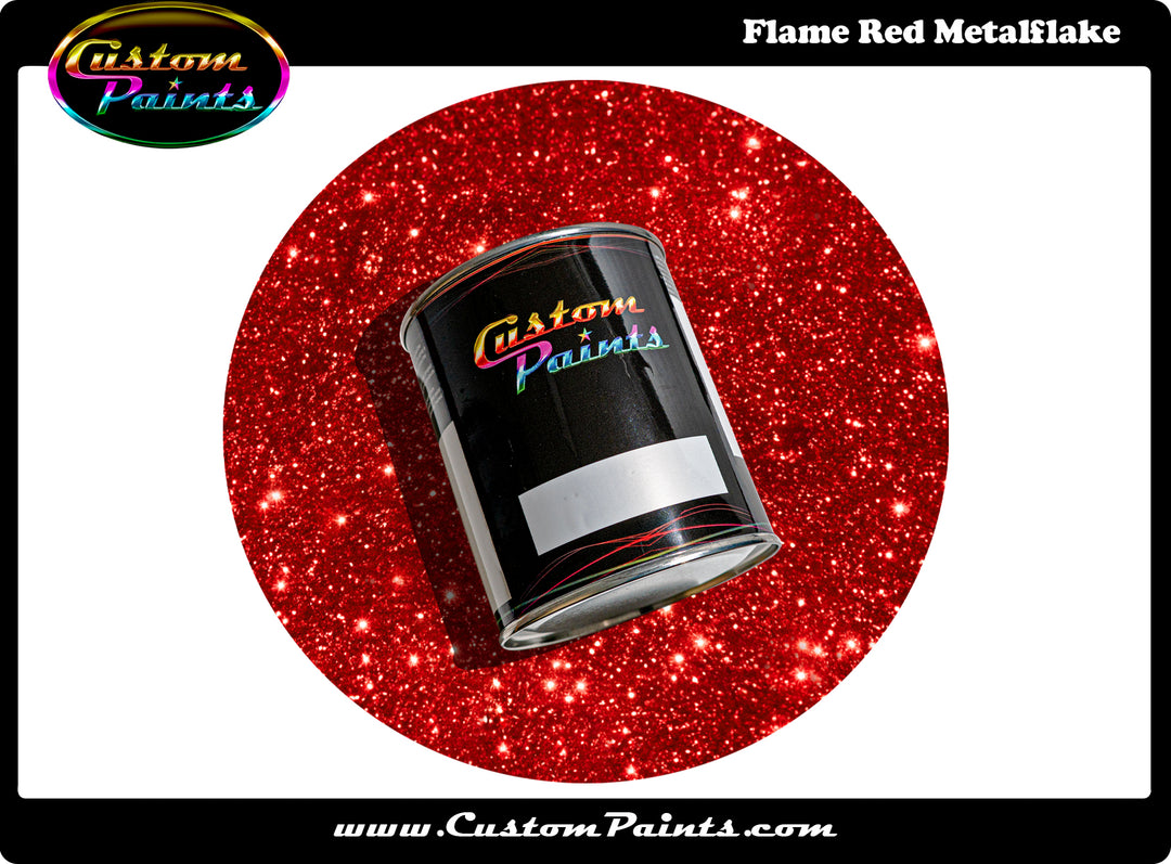 Metal Flake - Flame Red