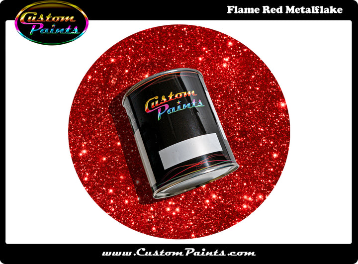 Metal Flake - Flame Red