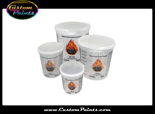 Cups & Strainers: High Tech Mixing Cups