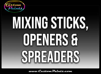 Mixing Sticks, Openers & Spreaders: