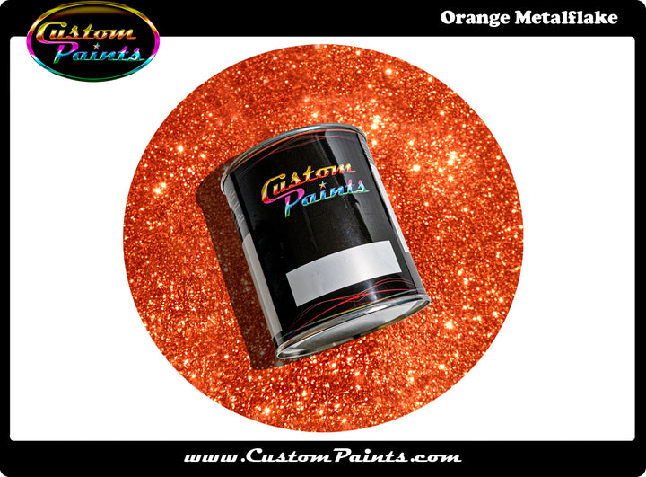 Metal Flake - Orange