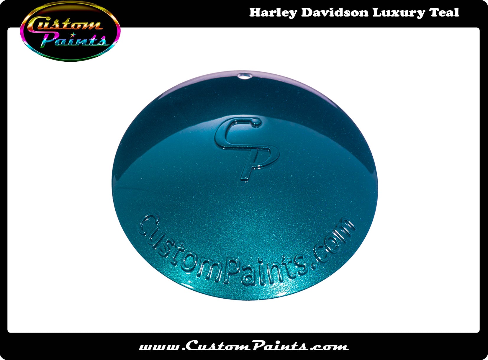 Harley Davidson: Luxury Teal – Custom Paints Inc