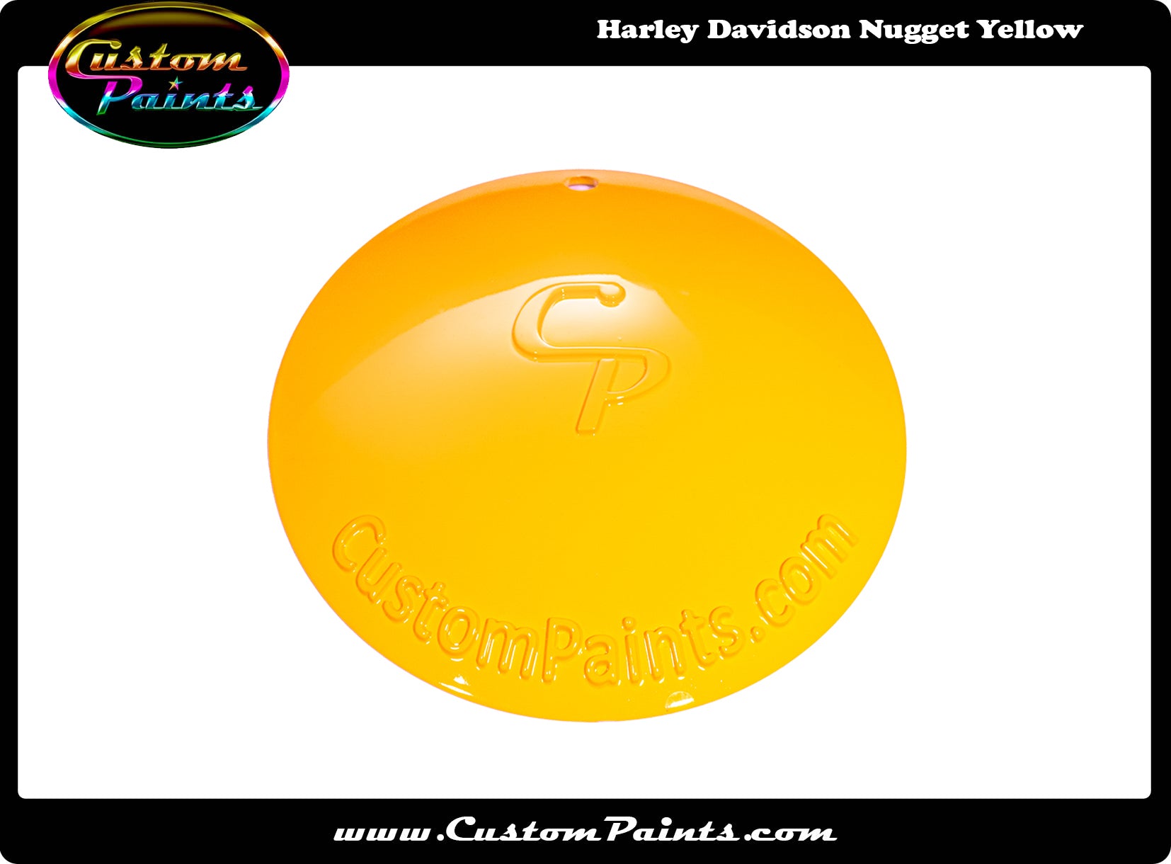 Harley Davidson Nugget Yellow Paint code S27519 Custom Paints Inc